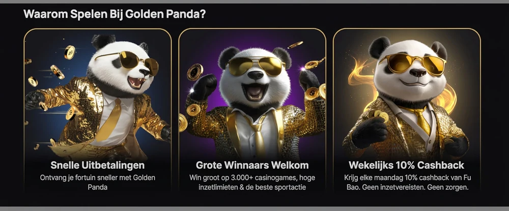 Voordelen van casino, waaronder snelle uitbetalingen en 10% wekelijkse cashback.